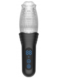 Автоматический мастурбатор Oral Sex Masturbator с функциями ротации, вибрации и фрикций - Secwell - в Улан-Удэ купить с доставкой