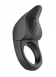 Черное эрекционное виброкольцо Vibro Lust Ring - MALESATION - в Улан-Удэ купить с доставкой