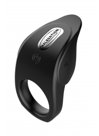 Черное эрекционное виброкольцо Vibro Lust Ring - MALESATION - в Улан-Удэ купить с доставкой