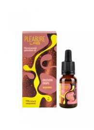 Капли с согревающим эффектом Passion Drips Warming - 15 мл. - Pleasure Lab - купить с доставкой в Улан-Удэ