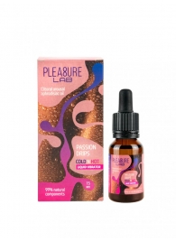 Жидкий вибратор Passion Drips Cold n Hot - 15 мл. - Pleasure Lab - купить с доставкой в Улан-Удэ