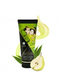 Массажный крем для тела с ароматом груши и зелёного чая Pear   Exotic Green Tea - 200 мл. - Shunga - купить с доставкой в Улан-Удэ