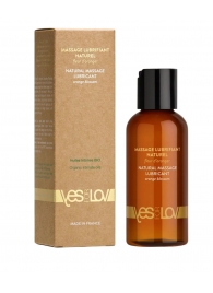 Натуральная массажная смазка Natural Lubricant Orange Blossom - 100 мл. - YESforLOV - купить с доставкой в Улан-Удэ