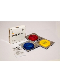 Разноцветные ароматизированные презервативы Unilatex Multifruits - 3 шт. - Unilatex - купить с доставкой в Улан-Удэ
