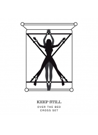 Набор для связывания на кровати Keep Still - Fifty Shades of Grey - купить с доставкой в Улан-Удэ