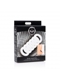 Комплект из 6 прозрачных эрекционных колец Ring Master Custom Ball Stretcher Kit - XR Brands - в Улан-Удэ купить с доставкой