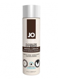 Водно-масляный лубрикант с охлаждающим эффектом JO Silicon free Hybrid Lubricant COOLING - 120 мл. - System JO - купить с доставкой в Улан-Удэ