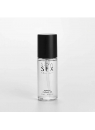 Съедобное cогревающее массажное масло Slow Sex - 50 мл. - Bijoux Indiscrets - купить с доставкой в Улан-Удэ