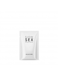 Полоски для орального секса Slow Sex Oral Sex Strips - 7 шт. - Bijoux Indiscrets - купить с доставкой в Улан-Удэ