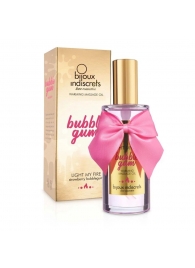 Разогревающее массажное масло Light My Fire Bubble Gum с ароматом бабл-гам - 100 мл. - Bijoux Indiscrets - купить с доставкой в Улан-Удэ