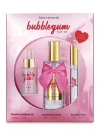 Набор средств для массажа и ласк Bubblegum Play Kit - Bijoux Indiscrets - купить с доставкой в Улан-Удэ