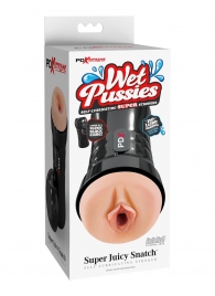 Мастурбатор-вагина в колбе Super Juicy Snatch - Pipedream - в Улан-Удэ купить с доставкой