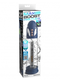 Синяя вакуумная автоматическая помпа Max Boost Pro Flow - Pipedream - в Улан-Удэ купить с доставкой
