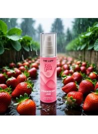 Съедобное массажное масло Kiss Land Strawberry Jam - 75 мл. - THE LUFF - купить с доставкой в Улан-Удэ