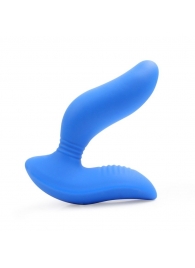 Синий вибромассажер простаты 3,5’’ Curve P-spot Massager - 12 см. - Erokay - в Улан-Удэ купить с доставкой