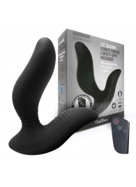 Черный вибромассажер простаты 3,5’’ Remote Control Curve P-spot Massager - 12 см. - Erokay - в Улан-Удэ купить с доставкой