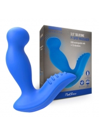Синий вибромассажер простаты 3,5’’ P-spot Massager - 12,5 см. - Erokay - в Улан-Удэ купить с доставкой