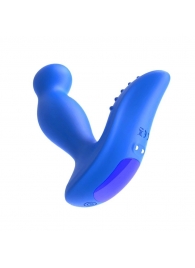 Синий вибромассажер простаты 3,5’’ Remote Control P-spot Massager - 12,5 см. - Erokay - в Улан-Удэ купить с доставкой