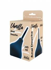 Черный анальный душ Anal Douche L - Lola Games - купить с доставкой в Улан-Удэ