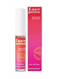 Возбуждающий блеск для губ Love Potion - 8 мл. - Love to Love - купить с доставкой в Улан-Удэ
