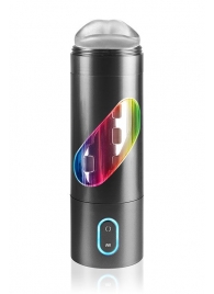 Перезаряжаемый мастурбатор-ротик Extreme Toyz Rechargeable Roto-Bator Mouth - Pipedream - в Улан-Удэ купить с доставкой