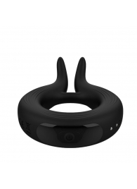 Черное эрекционное кольцо Marry Me Rechargeable Vibrating Cockring - Adrien Lastic - в Улан-Удэ купить с доставкой