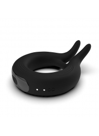 Черное эрекционное кольцо Marry Me Rechargeable Vibrating Cockring - Adrien Lastic - в Улан-Удэ купить с доставкой