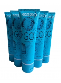 Набор из 5 пролонгирующих лубрикантов на водной основе Egzo Go (по 100 мл.) - EGZO - купить с доставкой в Улан-Удэ