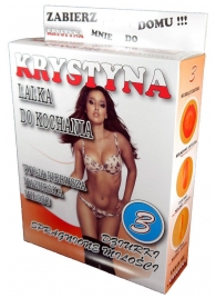 Надувная секс-кукла Krystyna - Boys of Toys - в Улан-Удэ купить с доставкой