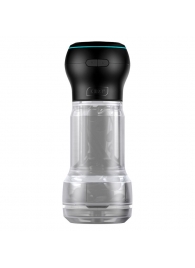 Набор PowerBlow   Feel Pocket Stroker Crystal: мастурбатор и интерактивная насадка - Kiiroo - в Улан-Удэ купить с доставкой