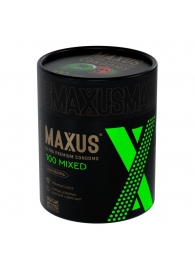 Презервативы MAXUS Mixed - 100 шт. - Maxus - купить с доставкой в Улан-Удэ