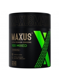 Презервативы MAXUS Mixed - 100 шт. - Maxus - купить с доставкой в Улан-Удэ