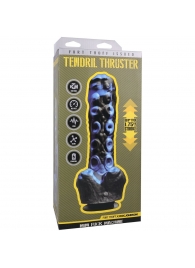 Черно-синяя мини-машина на присоске Tendril Thruster - 21,6 см. - Doc Johnson - купить с доставкой в Улан-Удэ