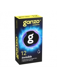 Супертонкие презервативы Ganzo Invisible - 12 шт. - Ganzo - купить с доставкой в Улан-Удэ