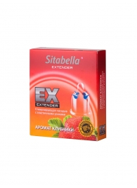 Стимулирующая насадка Sitabella Extender  Клубника - Sitabella - купить с доставкой в Улан-Удэ