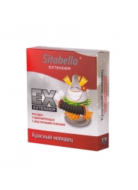 Стимулирующая насадка Sitabella Extender  Красный молодец - Sitabella - купить с доставкой в Улан-Удэ