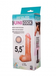 Фаллическая насадка Харнесс UNICOCK 5,5  - 17 см. - LOVETOY (А-Полимер) - купить с доставкой в Улан-Удэ