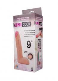Фаллическая насадка Харнесс UNICOCK 9  - 24 см. - LOVETOY (А-Полимер) - купить с доставкой в Улан-Удэ