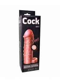 Фаллоудлинитель с кольцом COCK size L - 16,5 см. - LOVETOY (А-Полимер) - в Улан-Удэ купить с доставкой