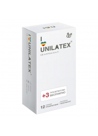 Разноцветные ароматизированные презервативы Unilatex Multifruit  - 12 шт. + 3 шт. в подарок - Unilatex - купить с доставкой в Улан-Удэ