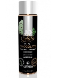 Лубрикант с ароматом мятного шоколада JO GELATO MINT CHOCOLATE - 120 мл. - System JO - купить с доставкой в Улан-Удэ