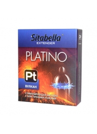 Стимулирующая насадка с усиками Platino  Вулкан - Sitabella - купить с доставкой в Улан-Удэ