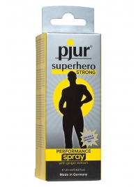 Спрей-пролонгатор длительного действия pjur SUPERHERO Strong Spray - 20 мл. - Pjur - купить с доставкой в Улан-Удэ