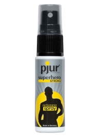Спрей-пролонгатор длительного действия pjur SUPERHERO Strong Spray - 20 мл. - Pjur - купить с доставкой в Улан-Удэ