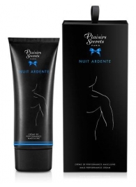 Возбуждающий крем для мужчин Nuit Ardente Creme Performante Plaisirs Secrets - 60 мл. - Plaisir Secret - купить с доставкой в Улан-Удэ