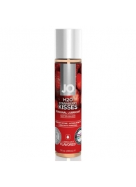 Смазка с ароматом клубники JO Flavored Strawberry Kiss - 30 мл. - System JO - купить с доставкой в Улан-Удэ