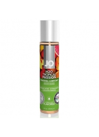 Смазка с ароматом тропических фруктов JO Flavored Tropical Passion - 30 мл. - System JO - купить с доставкой в Улан-Удэ