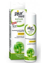 Регенирирующий лубрикант с гиалуроновой кислотой pjur MED Repair glide - 100 мл. - Pjur - купить с доставкой в Улан-Удэ