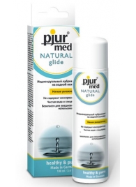 Нейтральный лубрикант на водной основе pjur MED Natural glide - 100 мл. - Pjur - купить с доставкой в Улан-Удэ