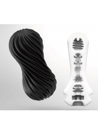 Мастурбатор FLEX Rocky Black с плотным рельефом - Tenga - в Улан-Удэ купить с доставкой